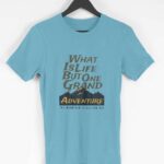 Mountaineer Men's Round Neck Half Sleeve T-shirt - Its Clover