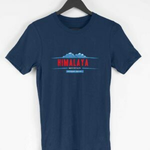 Hiking Men's Round Neck Half Sleeve T-shirt - Its Clover