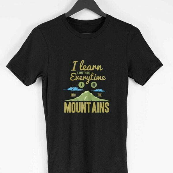 Mountaineer Men's Round Neck Half Sleeve T-shirt - Its Clover
