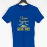 Mountaineer Men's Round Neck Half Sleeve T-shirt - Its Clover