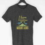 Mountaineer Men's Round Neck Half Sleeve T-shirt - Its Clover