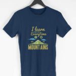 Mountaineer Men's Round Neck Half Sleeve T-shirt - Its Clover