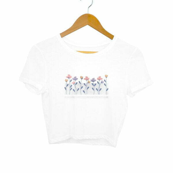 Floral Women's Crop Top - Its Clover
