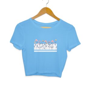 Floral Women's Crop Top - Its Clover