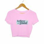 Believer Women's Crop Top - Its Clover