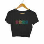 Burger Women's Crop Top - Its Clover