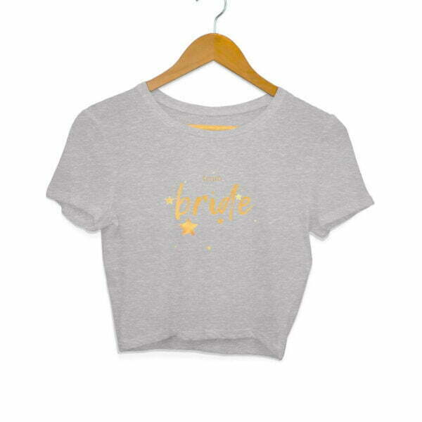 Team bride Women's Crop Top - Its Clover