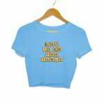 Words Women's Crop Top - Its Clover