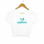 Scientist Women's Crop Top - Its Clover