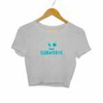 Scientist Women's Crop Top - Its Clover