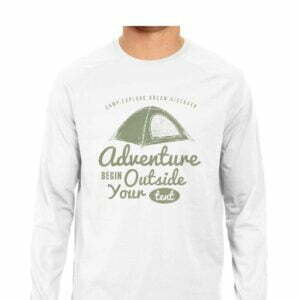 Adventure Men's Round Neck Full Sleeve T-shirt - Its Clover