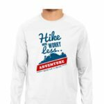 Trekking Men's Round Neck Full Sleeve T-shirt - Its Clover