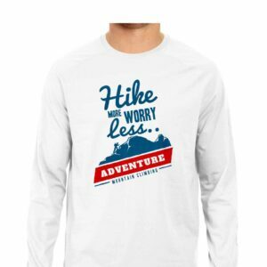 Trekking Men's Round Neck Full Sleeve T-shirt - Its Clover