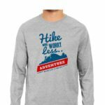 Trekking Men's Round Neck Full Sleeve T-shirt - Its Clover