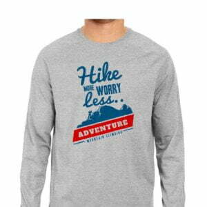 Trekking Men's Round Neck Full Sleeve T-shirt - Its Clover