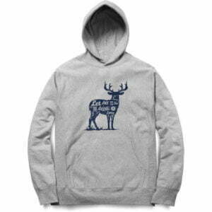 The Darkest Night Hooded Sweatshirt with Kangaroo Pockets - Its Clover