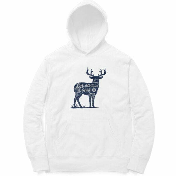 The Darkest Night Hooded Sweatshirt with Kangaroo Pockets - Its Clover