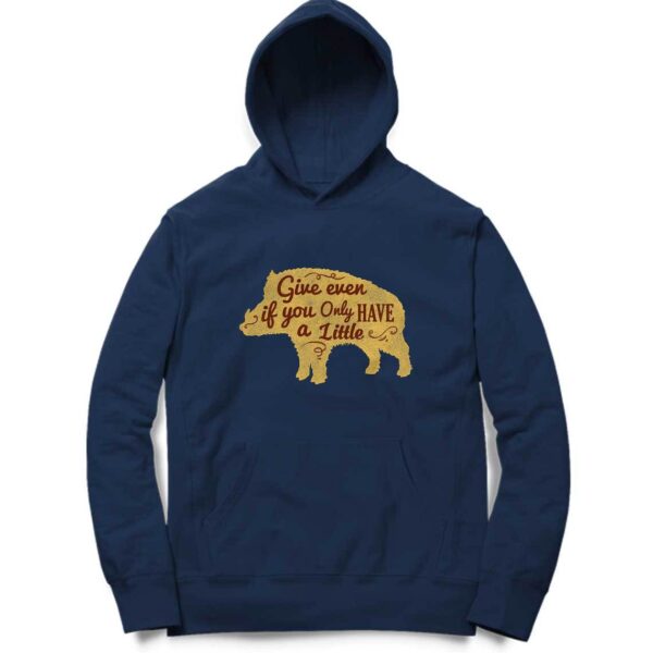 Give Even Hooded Sweatshirt with Kangaroo Pockets - Its Clover
