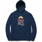 Lets Get Lost Hooded Sweatshirt with Kangaroo Pockets - Its Clover
