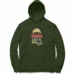 Lets Get Lost Hooded Sweatshirt with Kangaroo Pockets - Its Clover