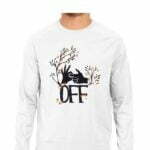 OFF Men's Round Neck Full Sleeve T-shirt - Its Clover