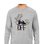 OFF Men's Round Neck Full Sleeve T-shirt - Its Clover