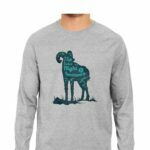 The Darkest Night Men's Round Neck Full Sleeve T-shirt - Its Clover