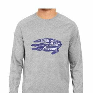 Think Men's Round Neck Full Sleeve T-shirt - Its Clover