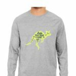 Rule Your Mind Men's Round Neck Full Sleeve T-shirt - Its Clover