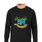 Nothing is Permanent Men's Round Neck Full Sleeve T-shirt - Its Clover