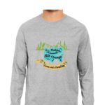 Nothing is Permanent Men's Round Neck Full Sleeve T-shirt - Its Clover