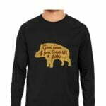 Give Even Men's Round Neck Full Sleeve T-shirt - Its Clover