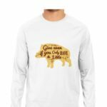 Give Even Men's Round Neck Full Sleeve T-shirt - Its Clover