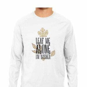 Leaf Men's Round Neck Full Sleeve T-shirt