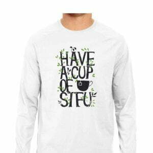 Have A Cup Men's Round Neck Full Sleeve T-shirt