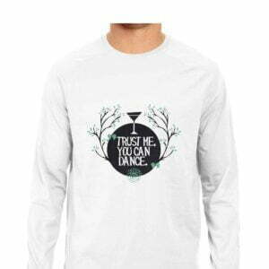 Dance Men's Round Neck Full Sleeve T-shirt