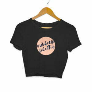 Woke Up Women's Crop Tops