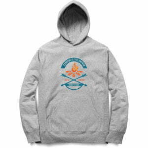 Graphic Men's Hooded Sweatshirt with Kangaroo Pockets