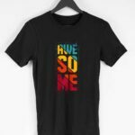 Awesome Men's Round Neck Half Sleeve T-shirt - Its Clover
