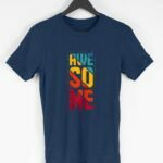 Awesome Men's Round Neck Half Sleeve T-shirt - Its Clover