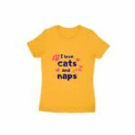Cat Lover Women's Round Neck T-shirt - Its Clover