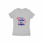 Cat Lover Women's Round Neck T-shirt - Its Clover