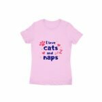 Cat Lover Women's Round Neck T-shirt - Its Clover