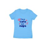 Cat Lover Women's Round Neck T-shirt - Its Clover