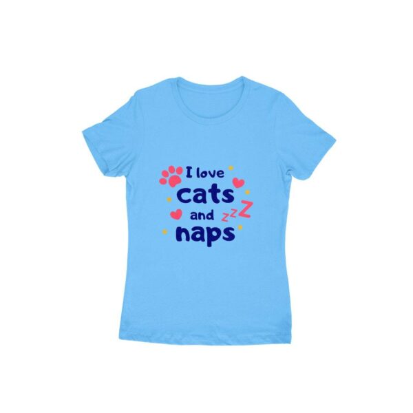 Cat Lover Women's Round Neck T-shirt - Its Clover