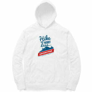 Hiking Men's Hooded Sweatshirt with Kangaroo Pockets