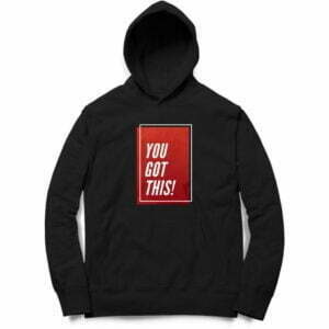 Graphic Men's Hooded Sweatshirt with Kangaroo Pockets