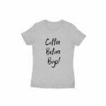 Coffee Women's Round Neck T-shirt - Its Clover