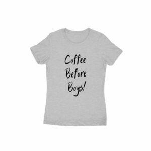 Coffee Women's Round Neck T-shirt - Its Clover