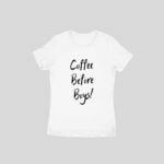 Coffee Women's Round Neck T-shirt - Its Clover